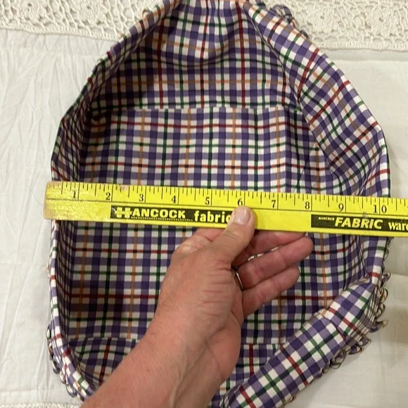 Longaberger Plaid Basket Liner - Picture 7 of 7